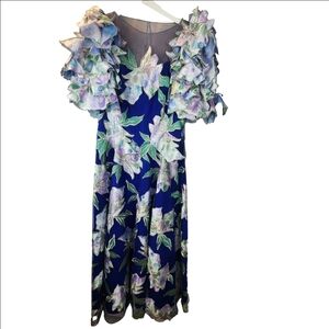 Maggy Reeves couture vintage gown size M(estimated) in EUC